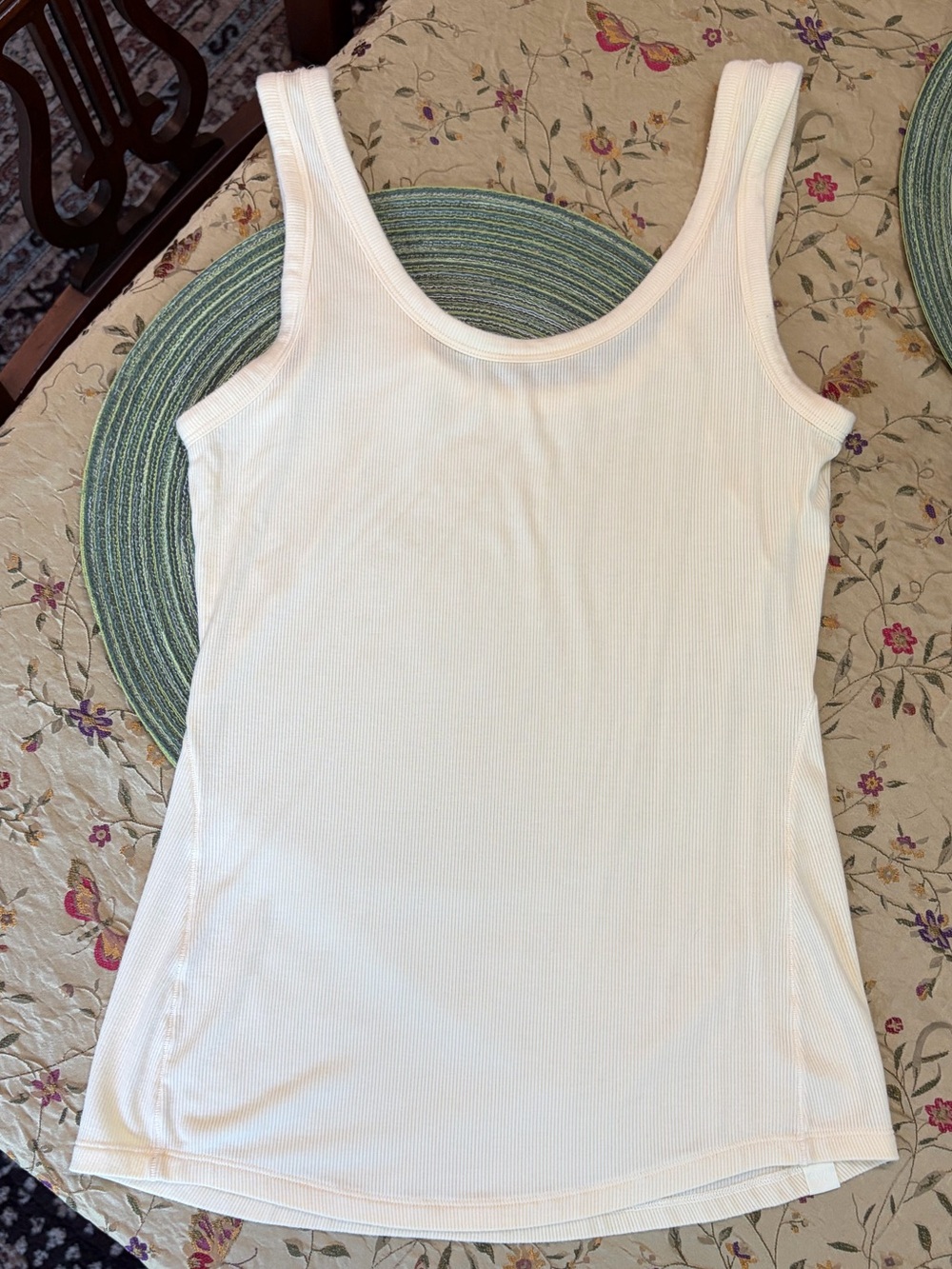 Lululemon Hold Tight Buttery Yellow Tank
